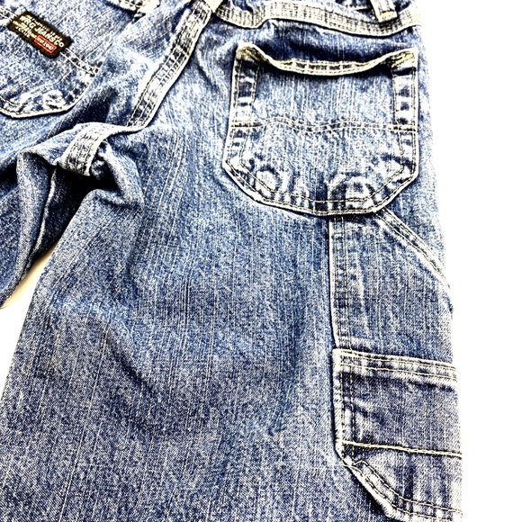 WRG Wrangler Jeans Boys Size 8 Slim Adjustable Waist Children Kids Denim Blue - Picture 5 of 7